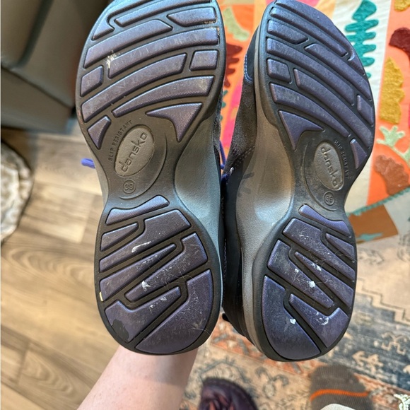 Dansko Charcoal and Violet Casual Shoes energy return featuring PORON - Picture 6 of 6